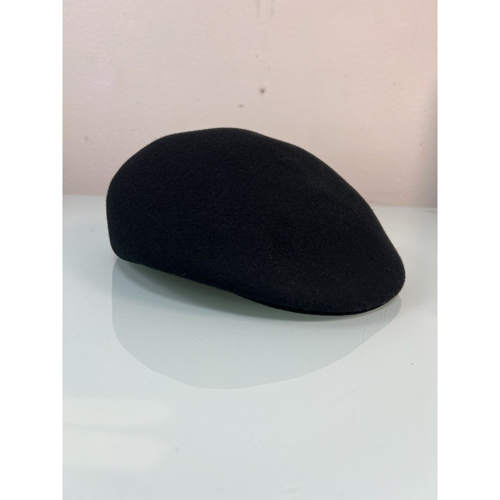 VTG Henschel Wool Flat Cap‎ Ivy Ascot Driving Hat Small USA Cabby